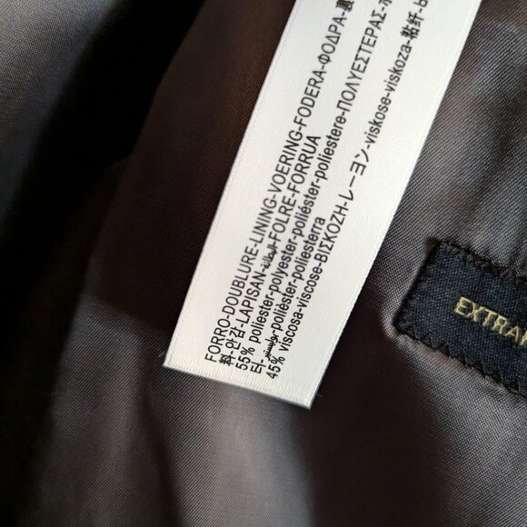 Massimo Dutti Italian extra fine wool blazer sz 40 - Picture 9 of 9